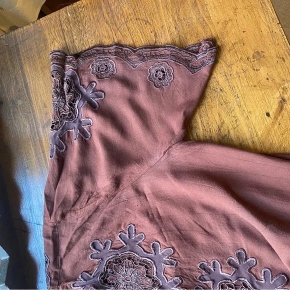 Cleobella Embroidered Blouse Large - Picture 10 of 12